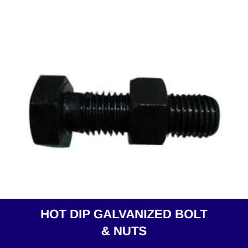 Hot Dip Galvanized bolt & Nuts